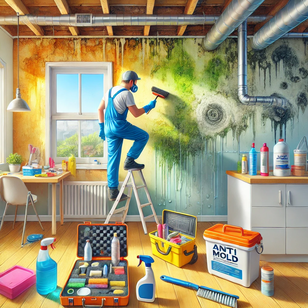 Como Tratar uma Parede com Mofo ou Infiltração ?