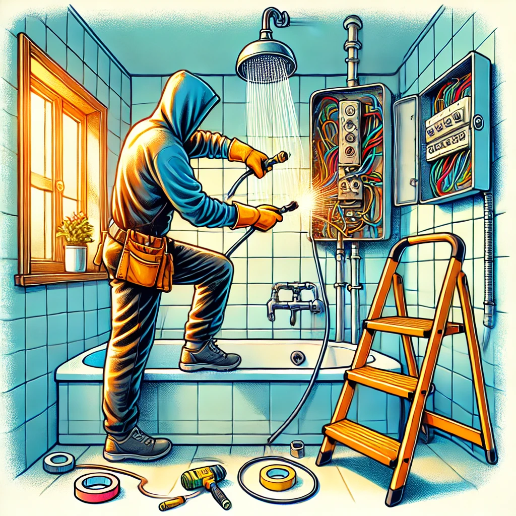 Chuveiro queimado, como realizar uma troca segura?